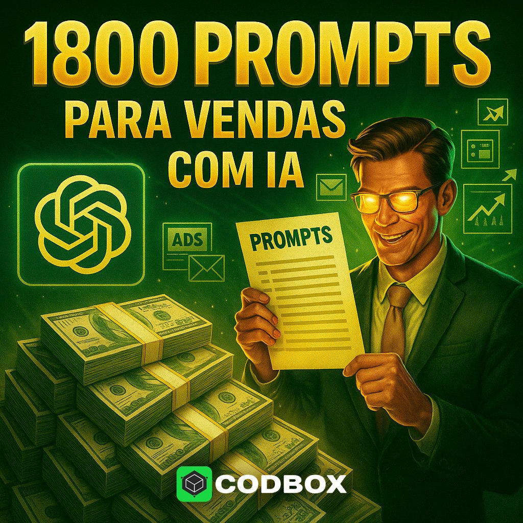 1.800 Prompts De Comandos IA